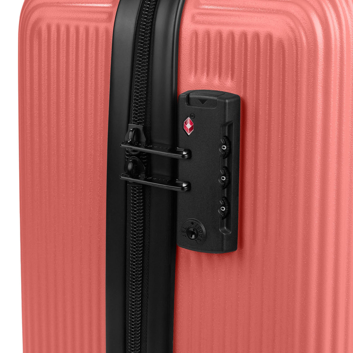 Bugatti Alexandria Collection 21.5" Hardsside Carry On Coral