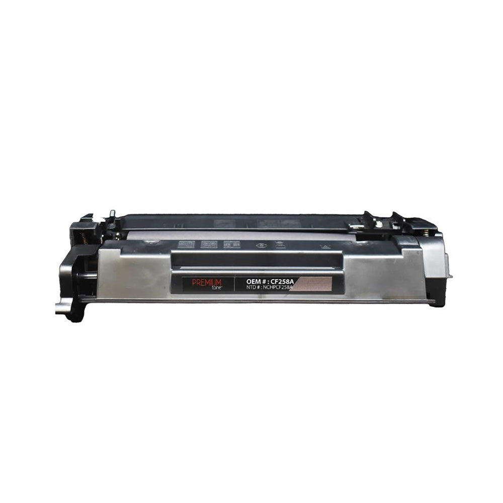 Premium Tone HP CF258A Standard Yield Toner Cartridge Black