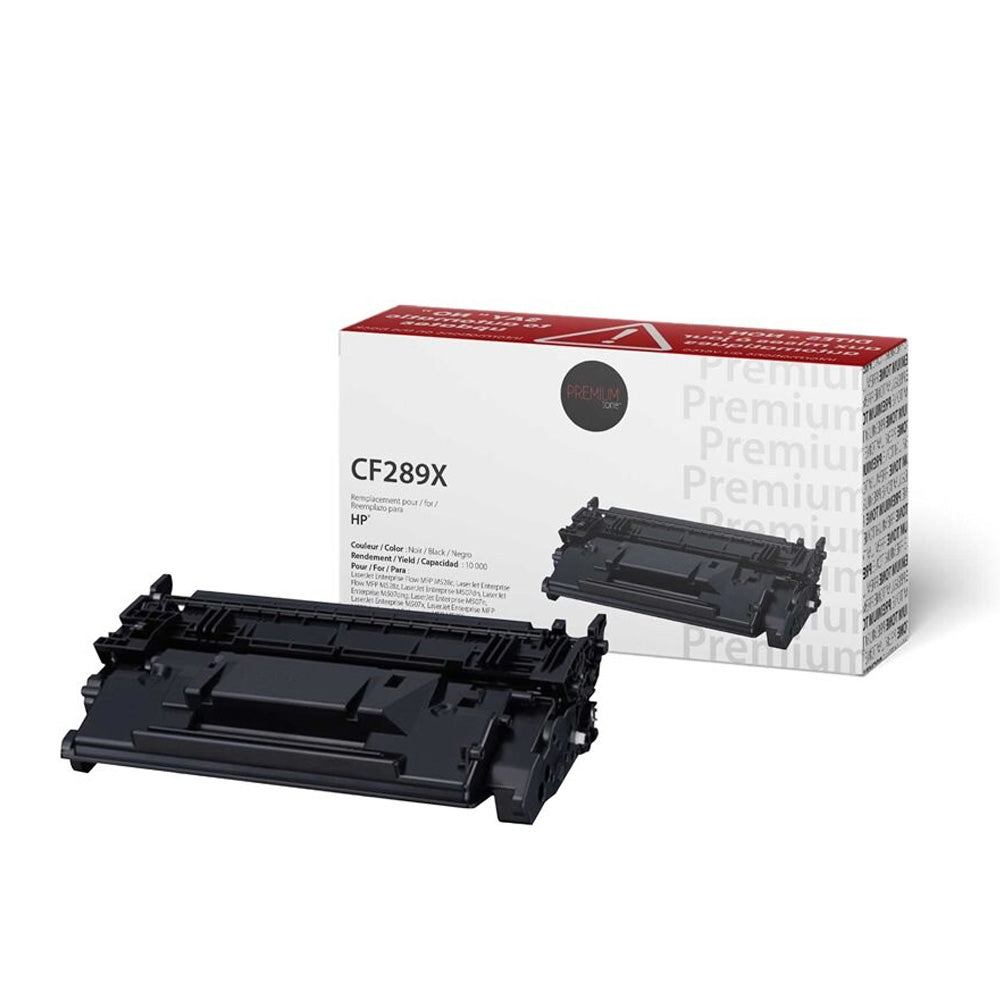 Premium Tone CF289X High Yield Toner Cartridge Black