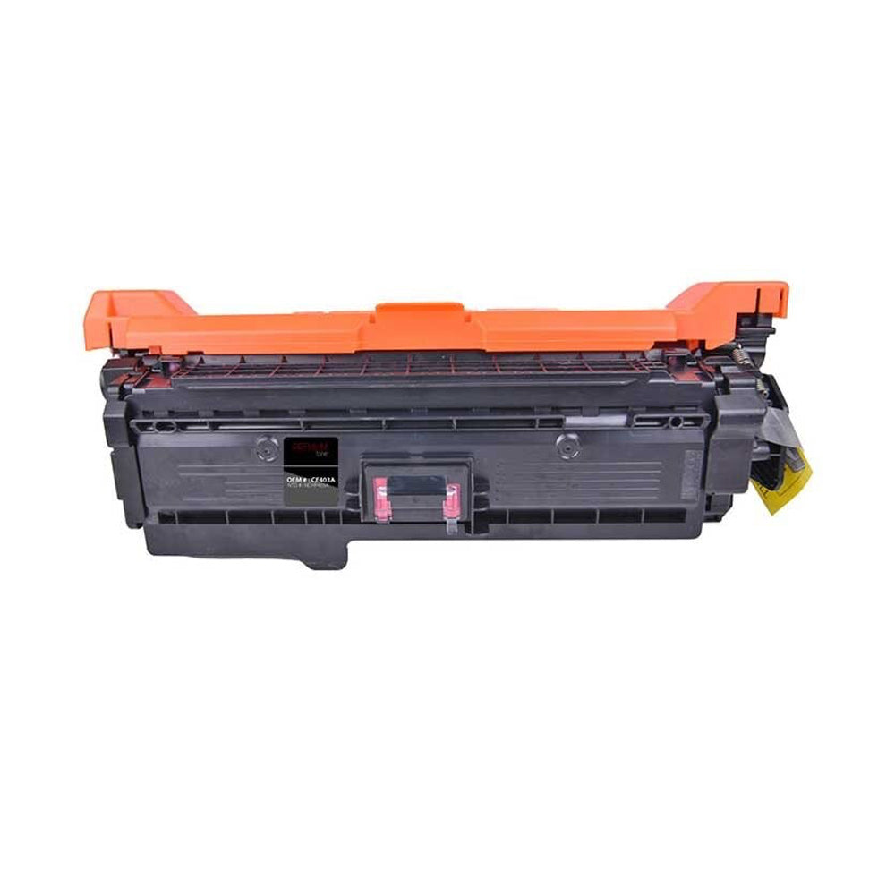 Premium Tone HP CE403A 507A 403A Compatible Standard Yield Toner Cartridge Magen