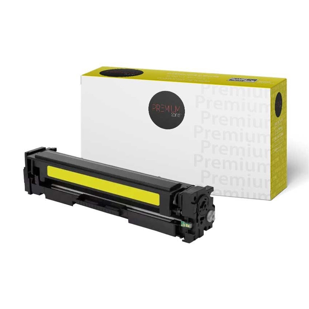 Premium Tone HP CF402X 201X 402X Compatible High Yield Toner Cartridge Yellow