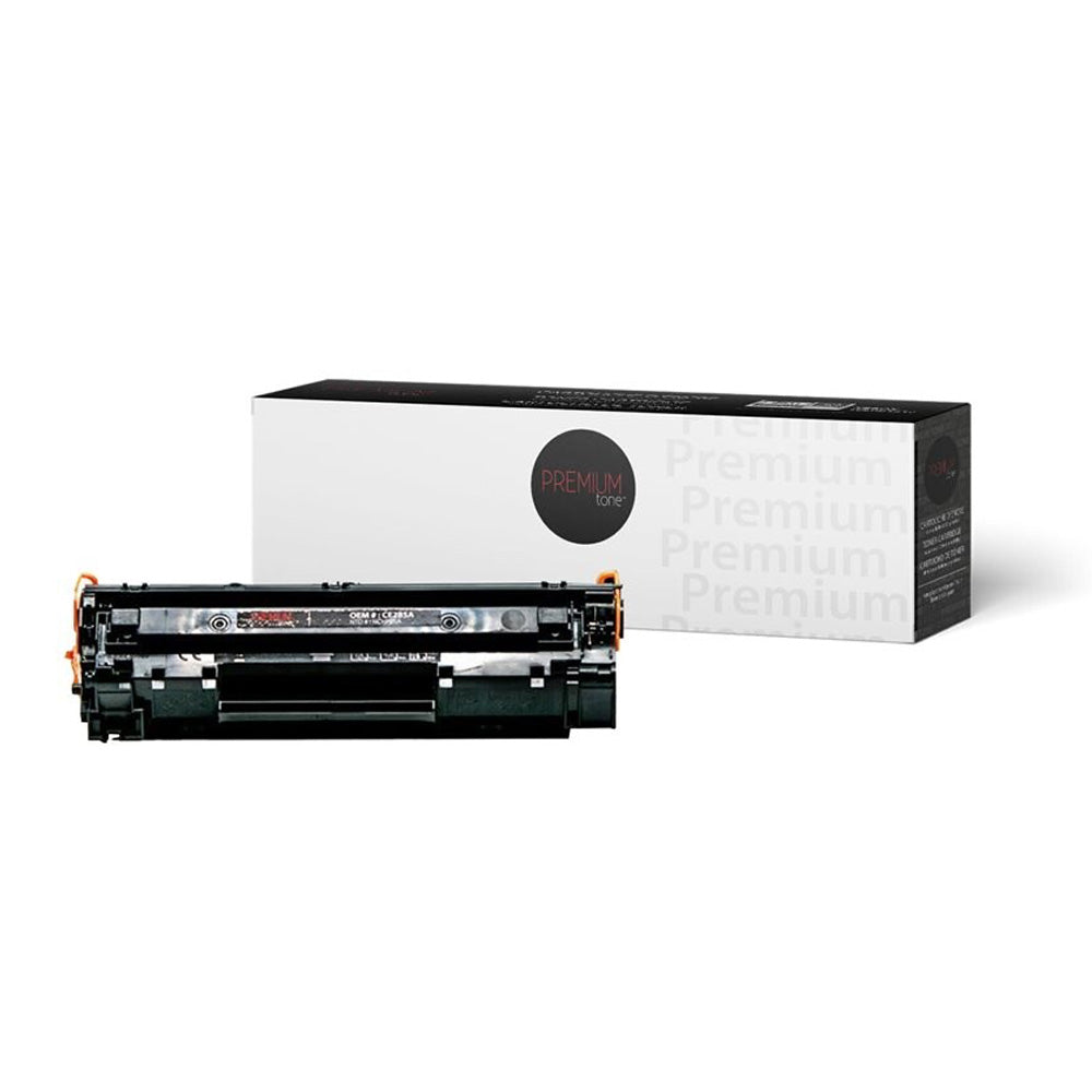 Premium Tone HP CE285A 85A Compatible Toner Cartridge Black