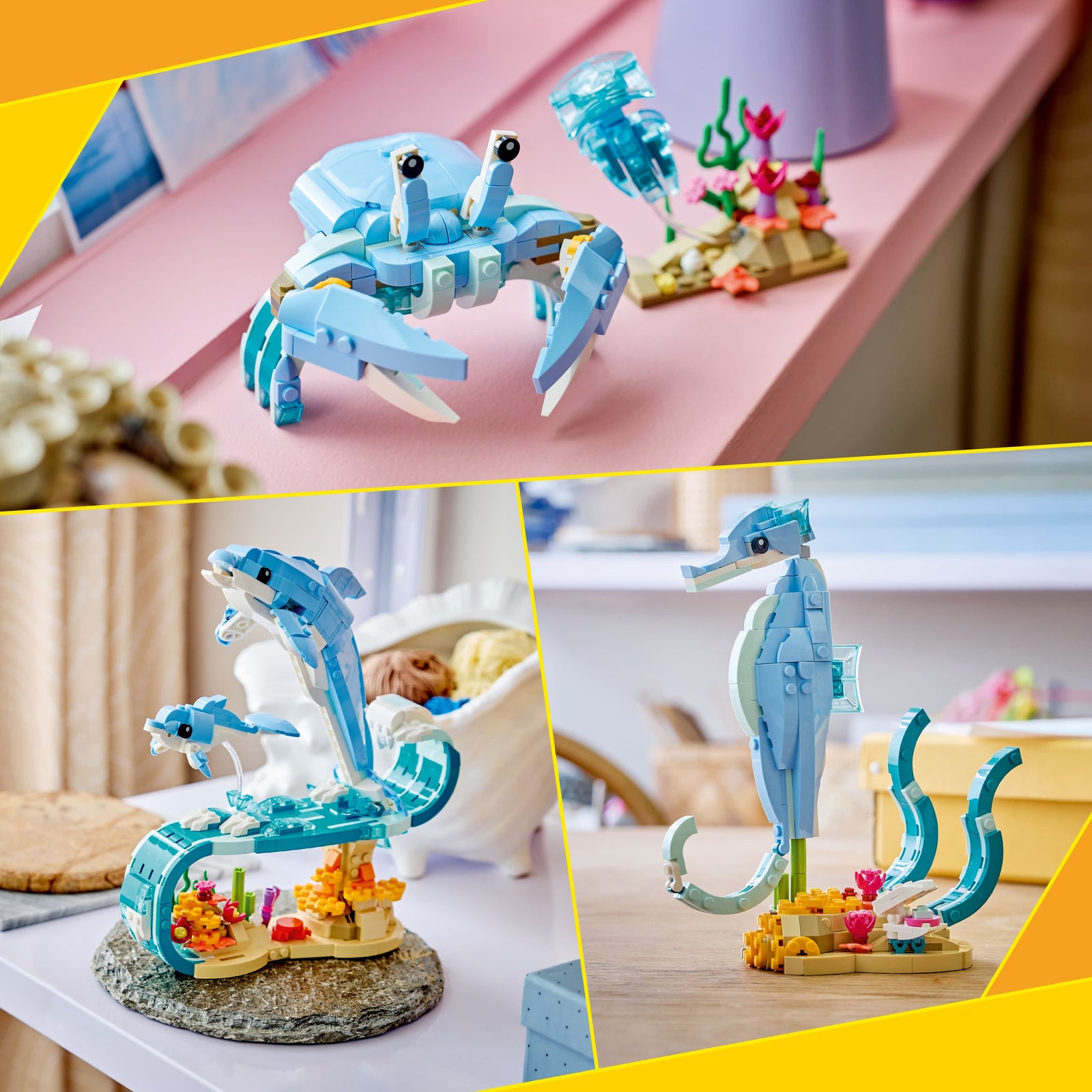 LEGO Creator Sea Animals Beautiful Dolphins