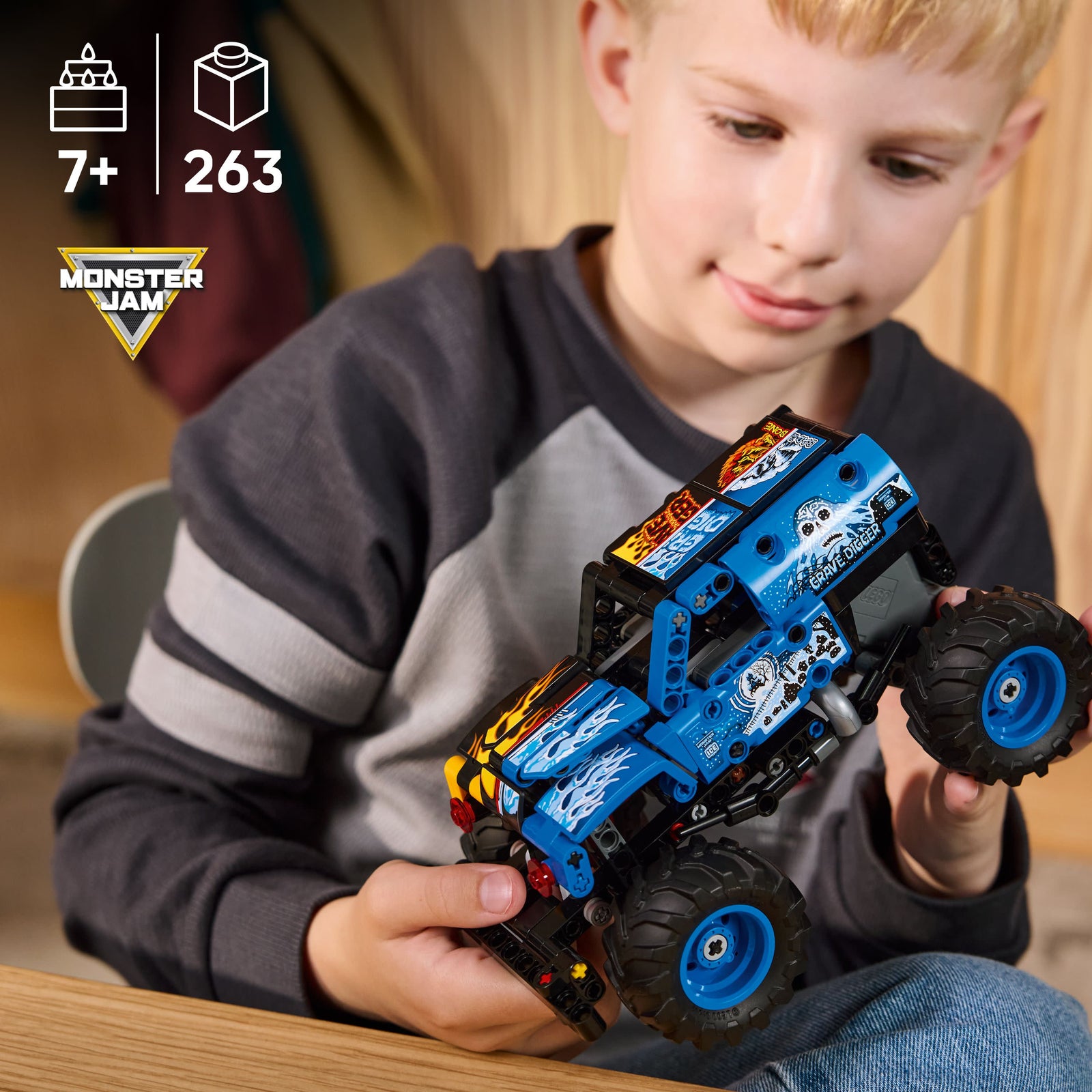 LEGO Technic Monster Jam Grave Digger Fire and Ice