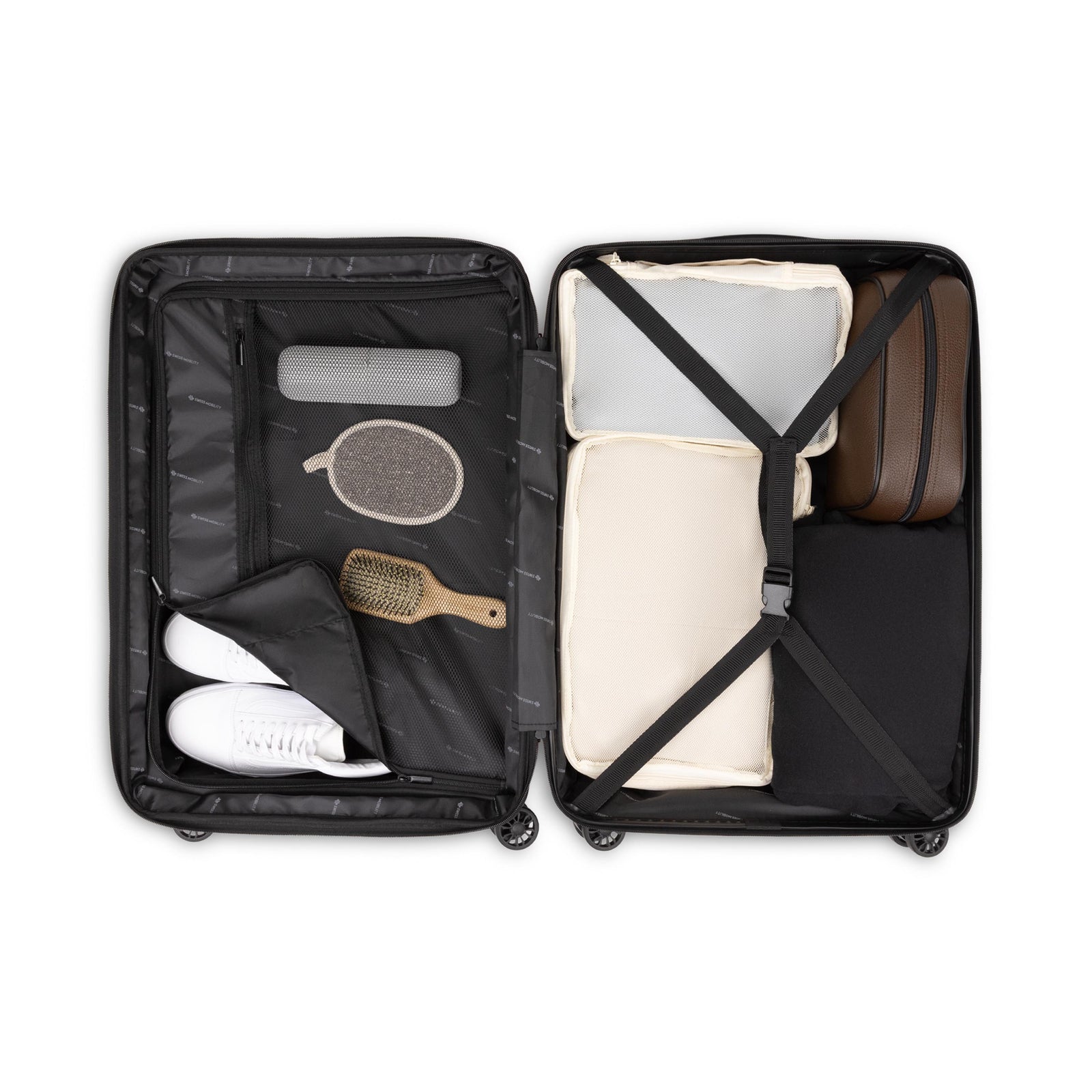 Swiss Mobility YVR 26" Hardside Spinner Luggage Black