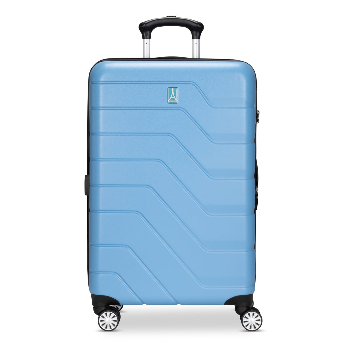 Travelpro Odyssey 24" Hardside Spinner Checked Luggage Blue