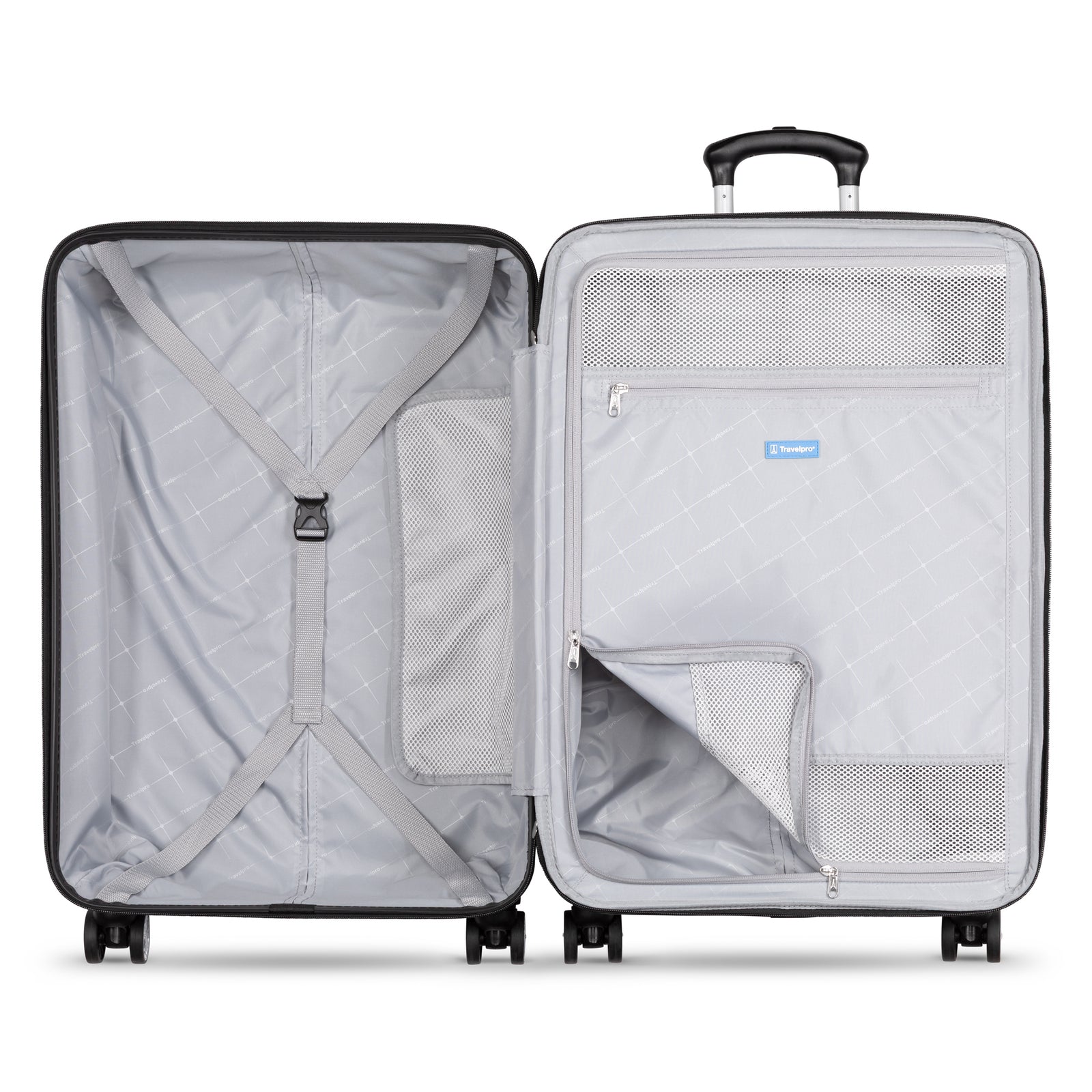 Travelpro Odyssey 24" Hardside Spinner Checked Luggage Blue