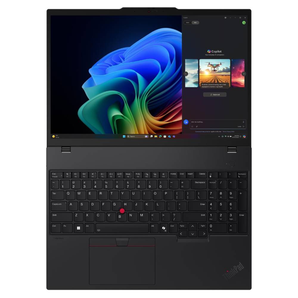 Lenovo ThinkPad T16 Gen 4 16" Copilot+ PC Laptop Black