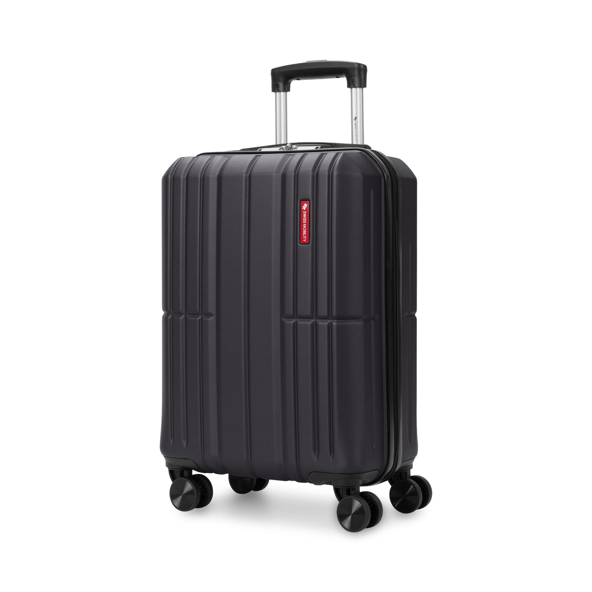 Swiss Mobility LYS 21.5" Hardside Carry-on Luggage Black