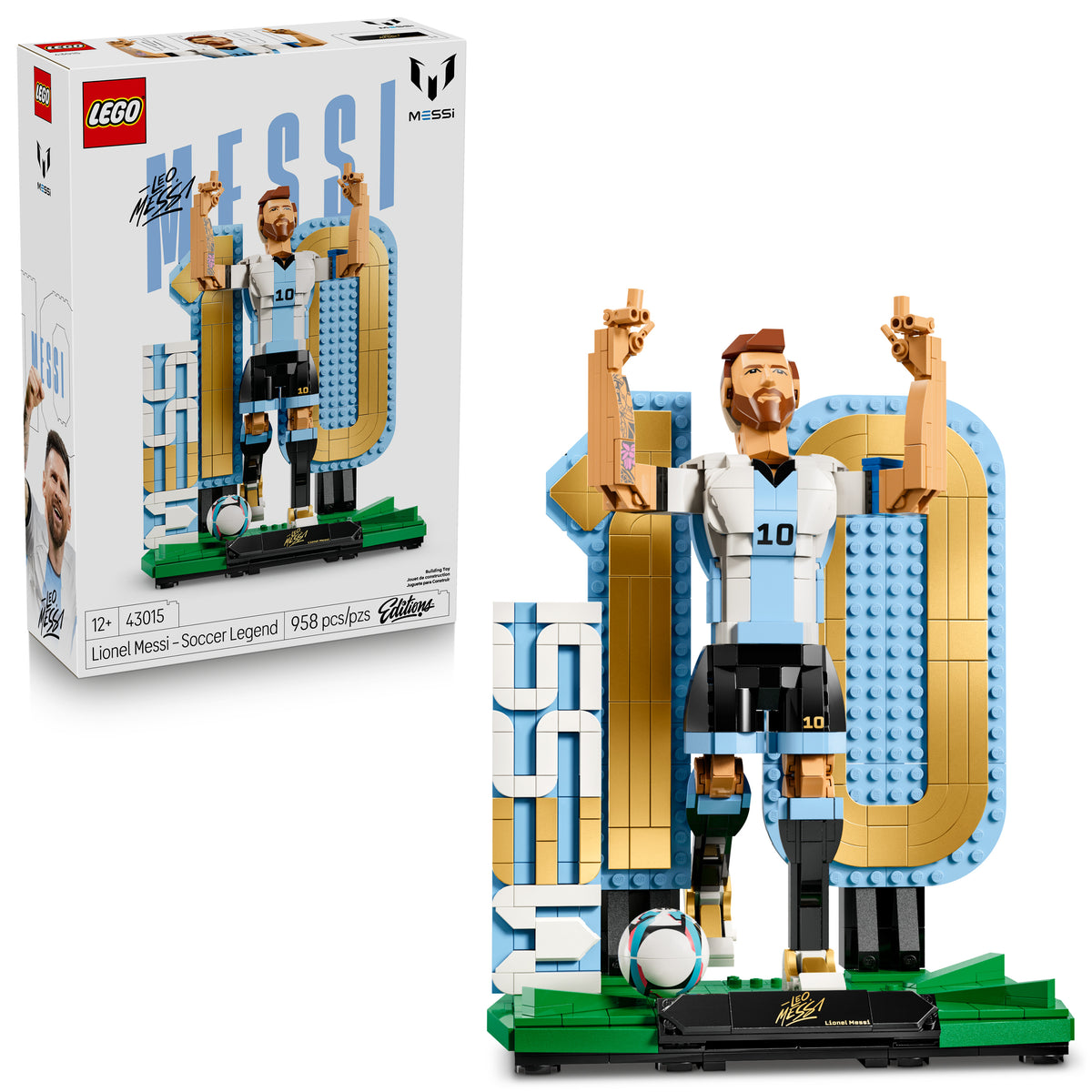 LEGO Editions Sports Soccer Legend Lionel Messi