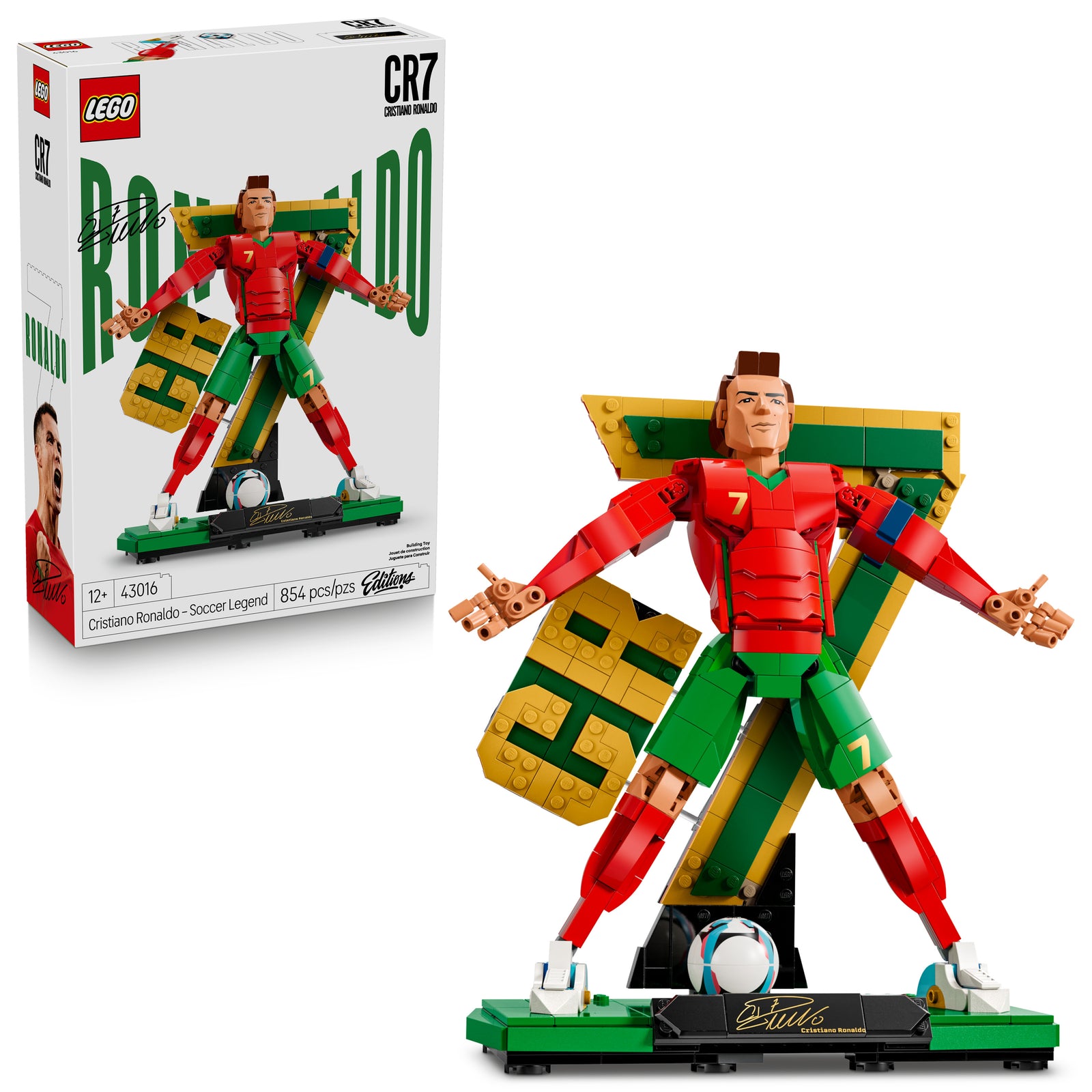 LEGO Editions Sports Soccer Legend Cristiano Ronaldo