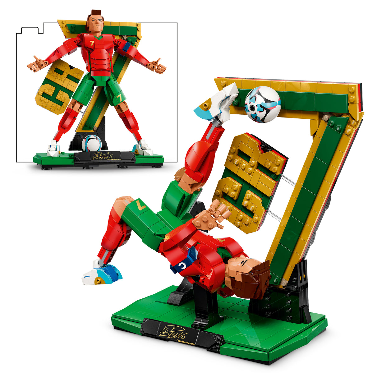 LEGO Editions Sports Soccer Legend Cristiano Ronaldo