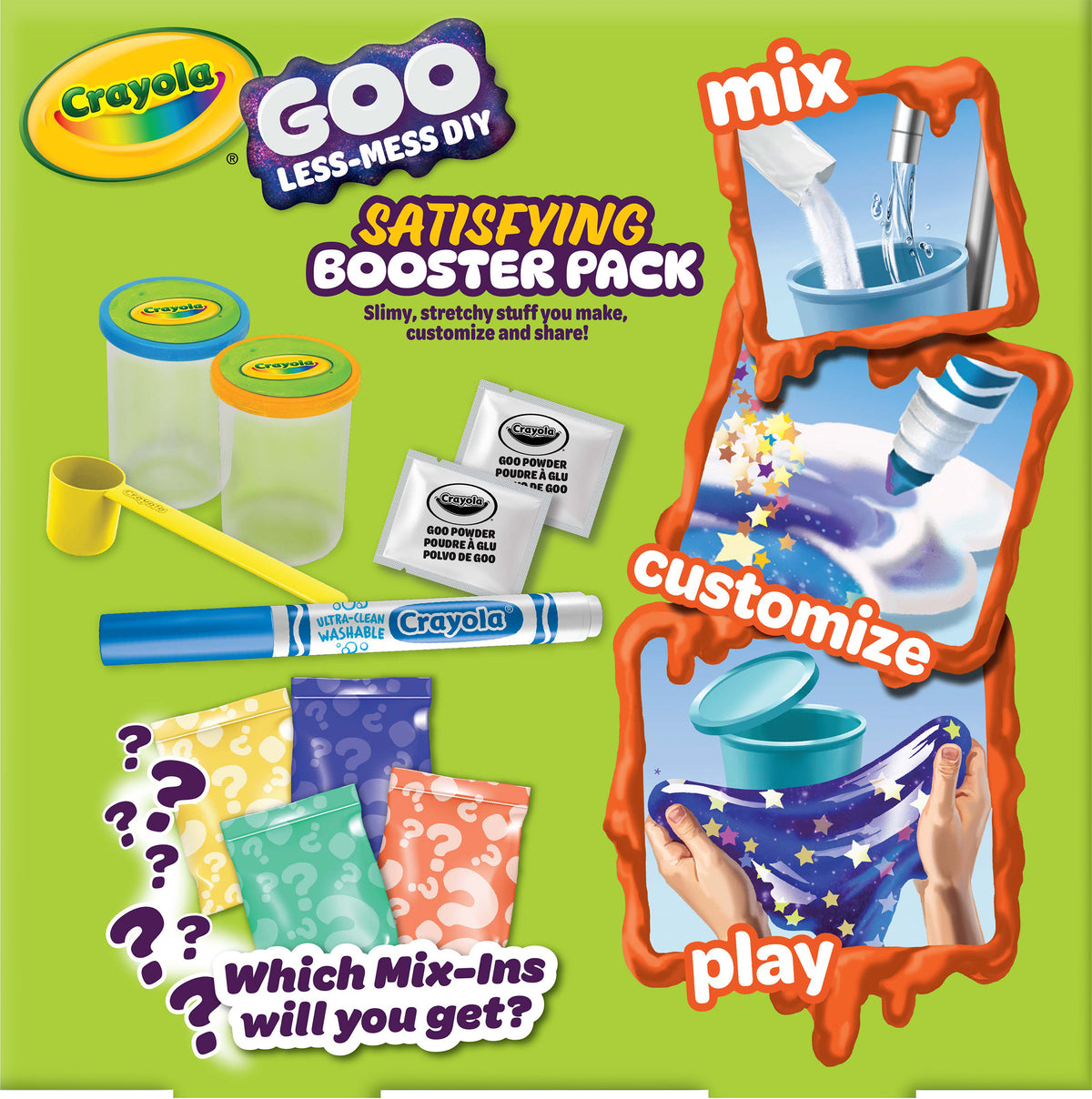 Crayola DIY Goo Satisfying Booster Pack