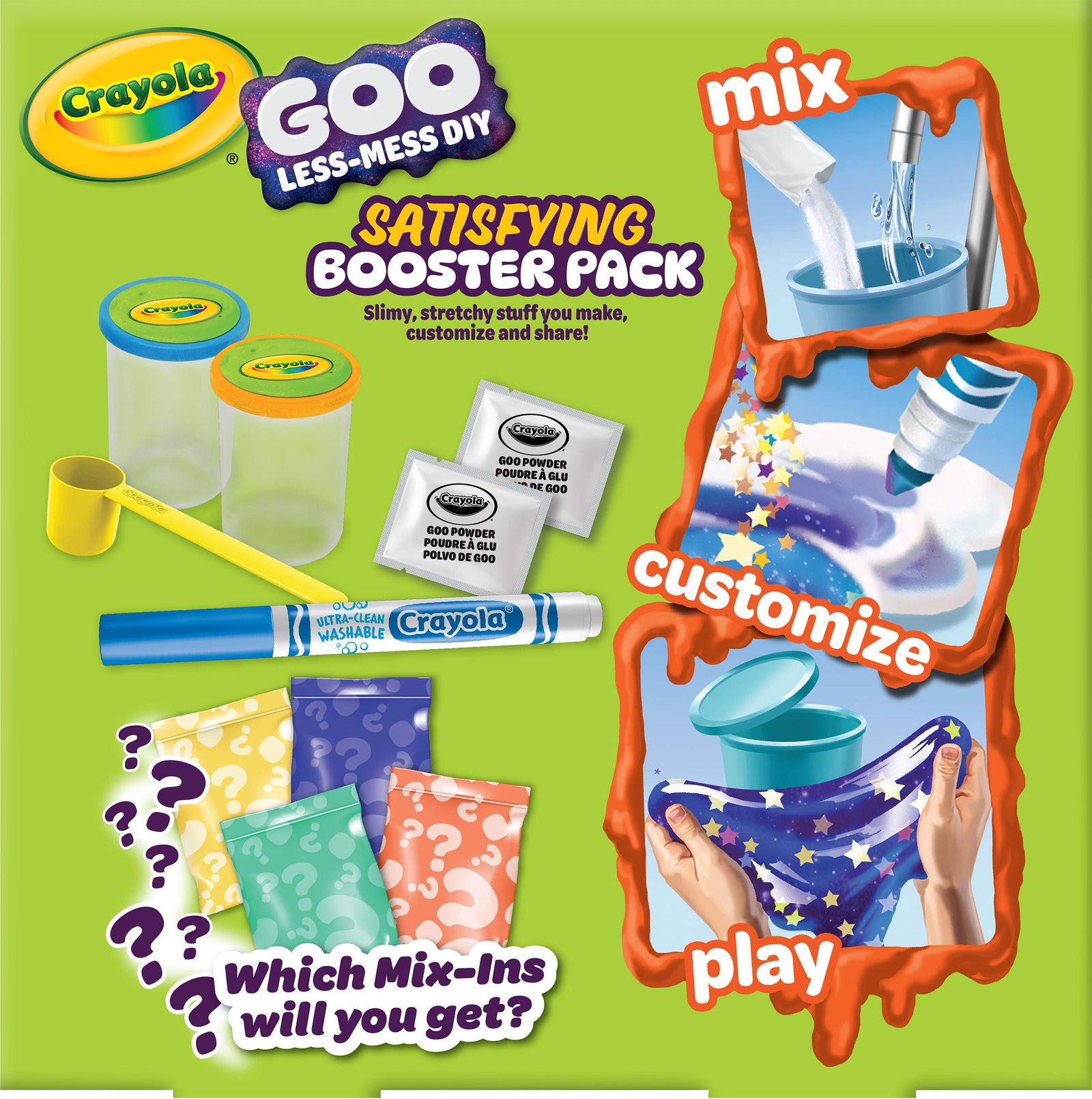 Crayola DIY Goo Satisfying Booster Pack
