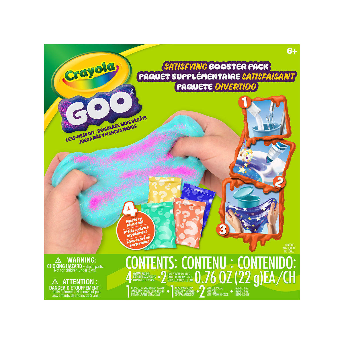 Crayola DIY Goo Satisfying Booster Pack