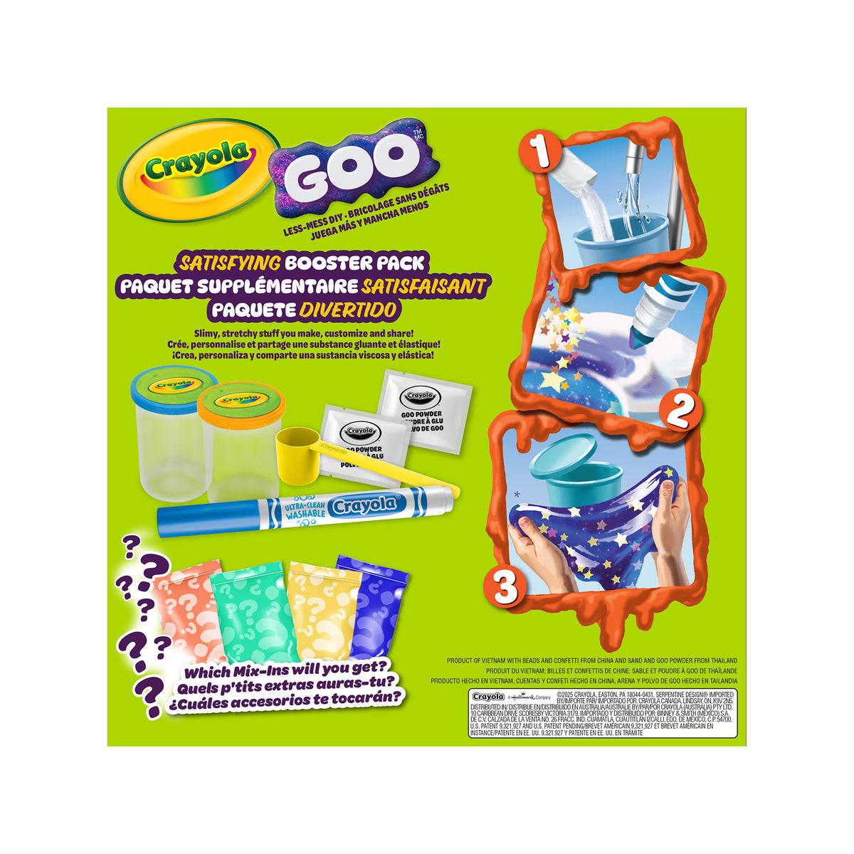 Crayola DIY Goo Satisfying Booster Pack