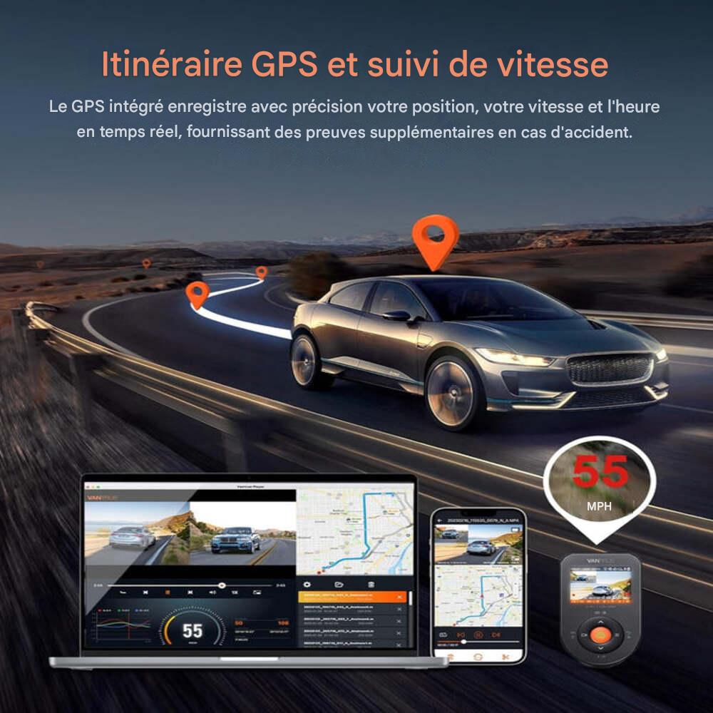 Vantrue S1 Pro 2.7K 1080P Dual Dash Cam