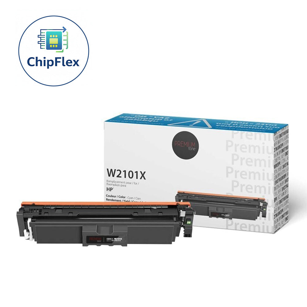 Premium Tone HP W2101X Alternative Toner Standard Yield Cyan