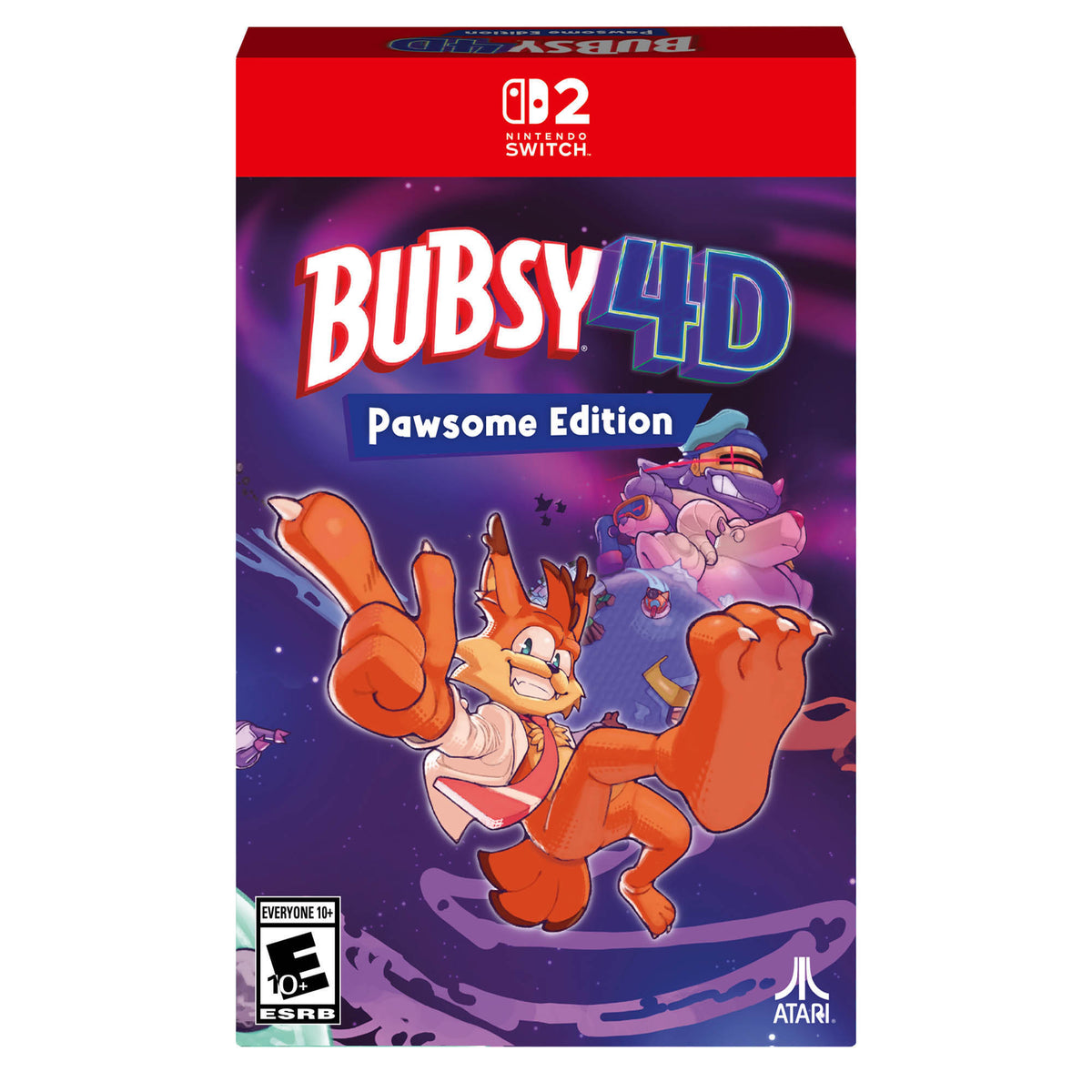 Bubsy 4D Pawsome Edition for Nintendo Switch 2