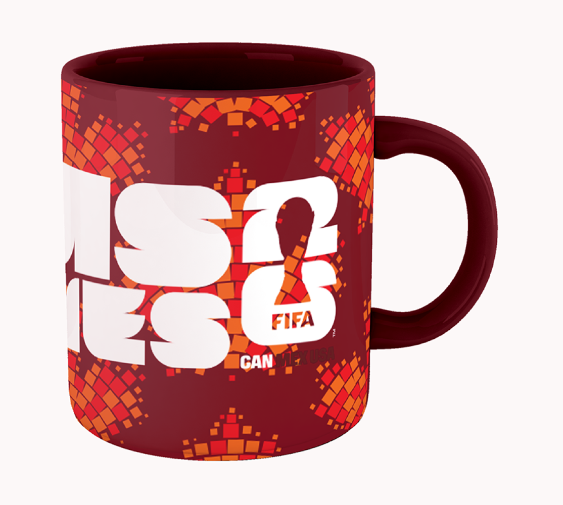 FIFA World Cup 2026 Ceramic Mug with FIFA Design
