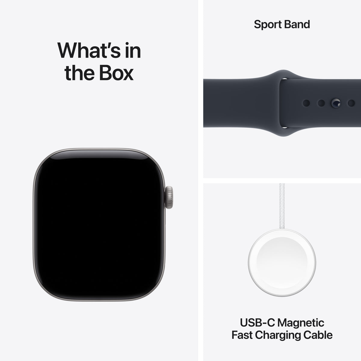 Apple Watch Series 12 MJEH4CL/A 46mm Space Grey S/M