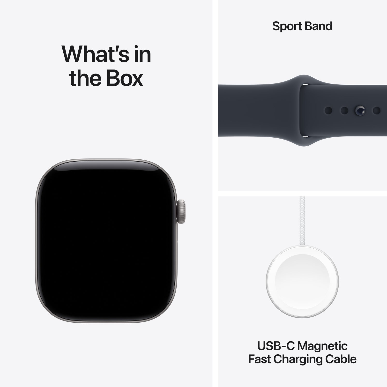 Apple Watch Series 12 MJEH4CL/A 46mm Space Grey S/M