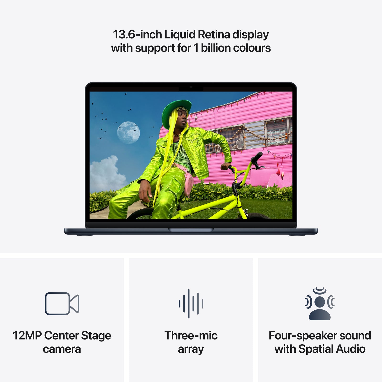 Apple MacBook Air MDHF4LL/A 13.6" Midnight