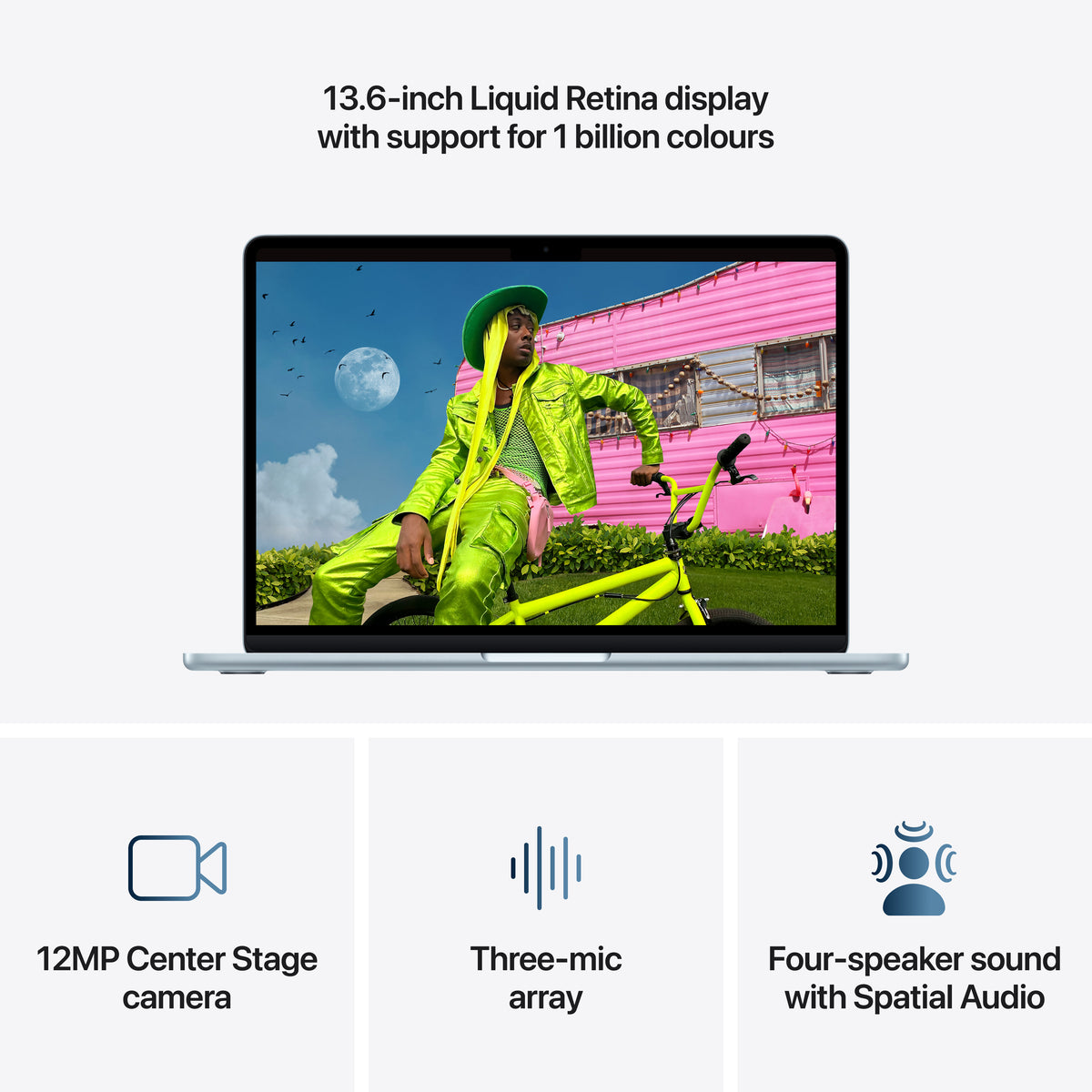 Apple MacBook Air MDHJ4LL/A 13.6" Sky Blue