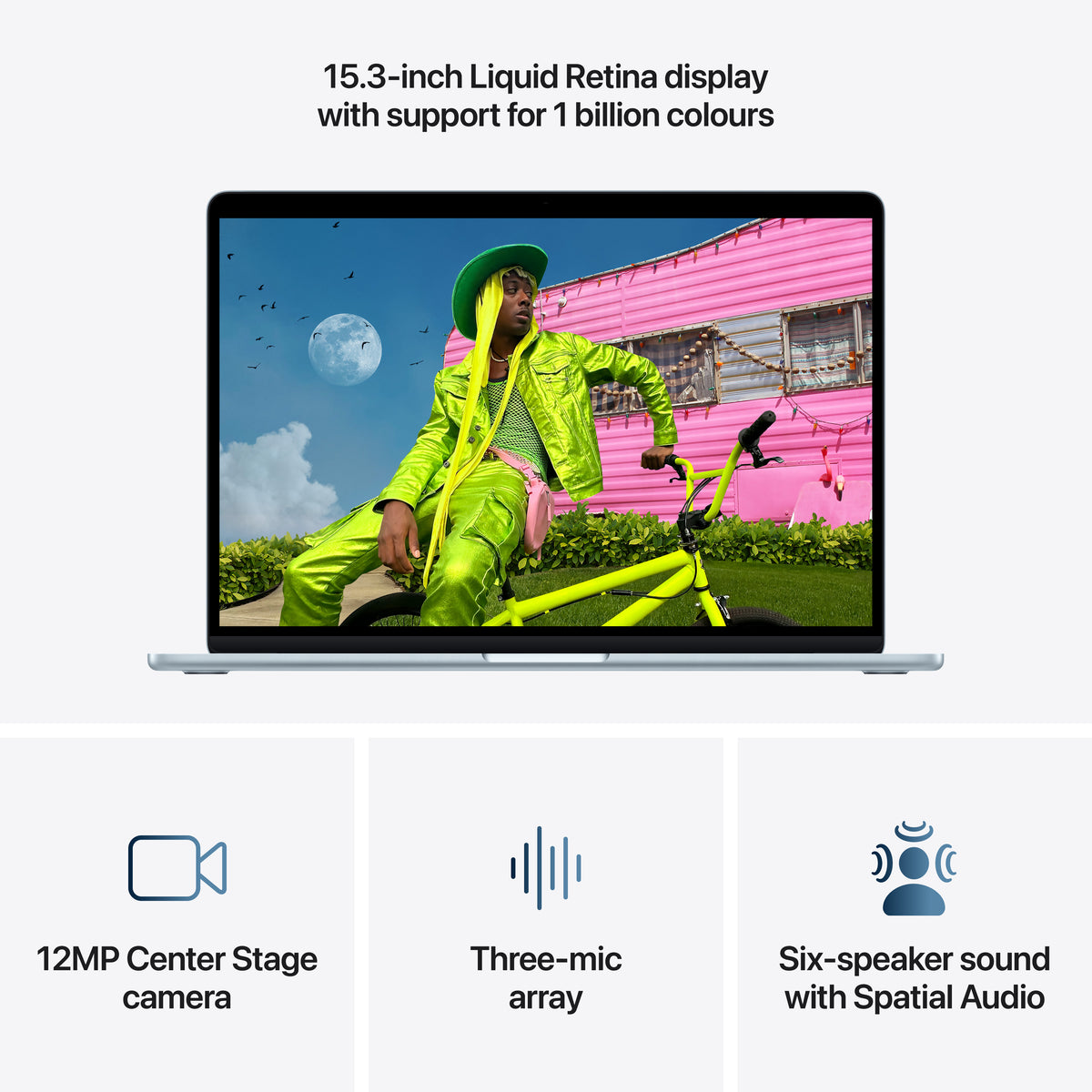 Apple MacBook Air MDVQ4LL/A 15.3" Sky Blue