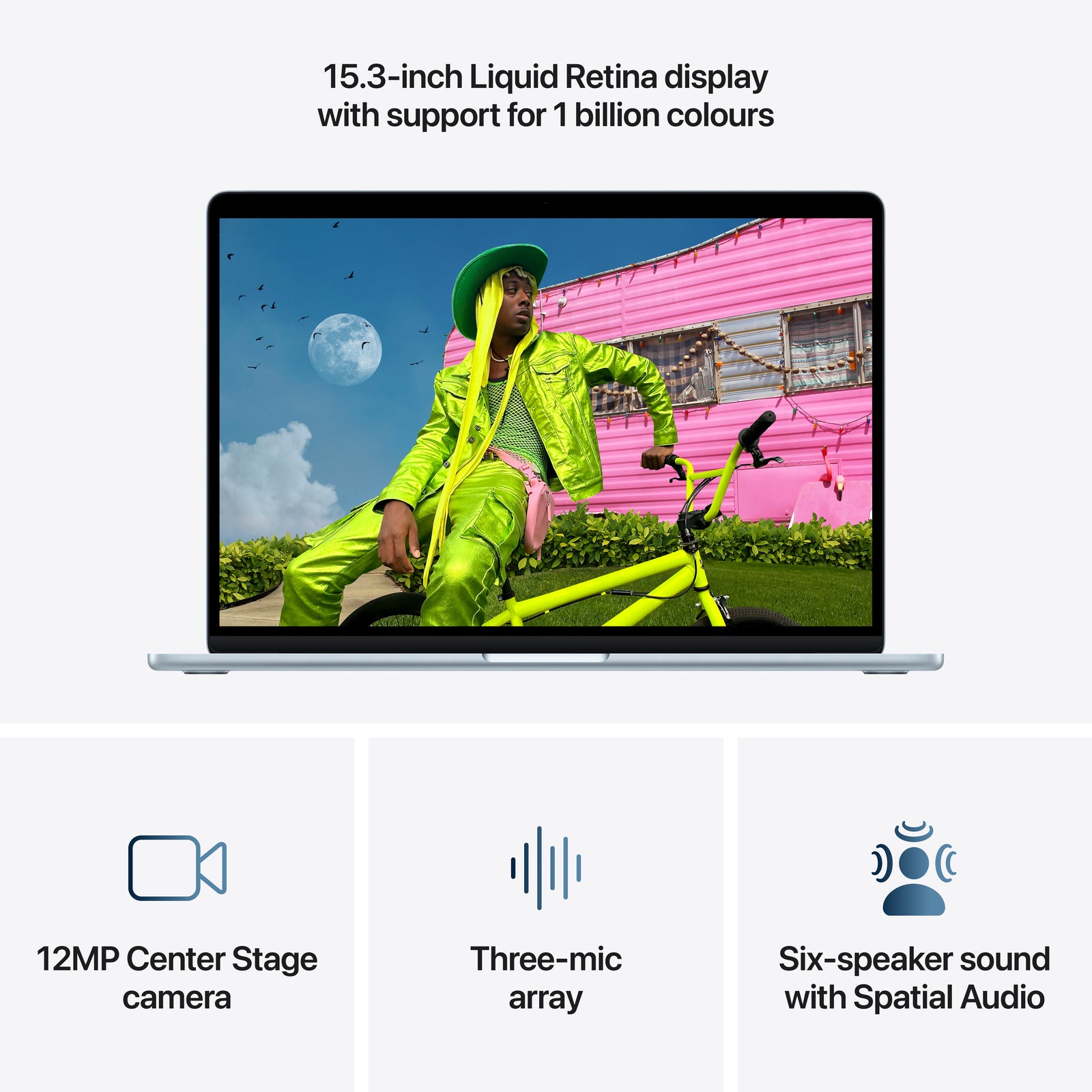 Apple MacBook Air MDVQ4LL/A 15.3" Sky Blue