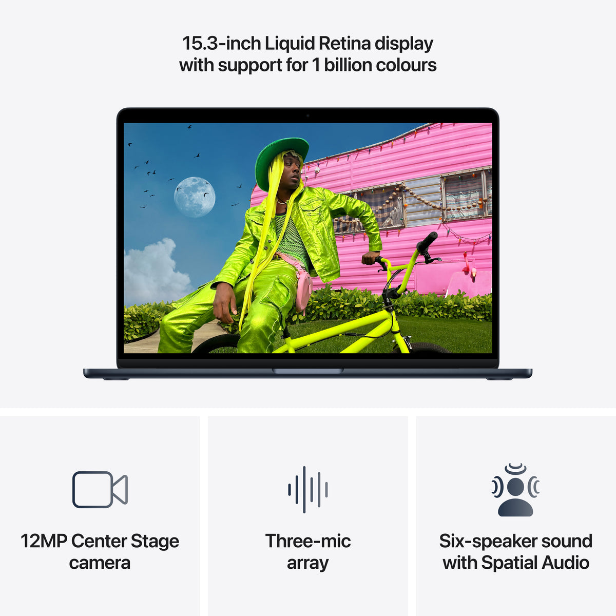 Apple MacBook Air MDVH4C/A 15.3" Midnight French/English