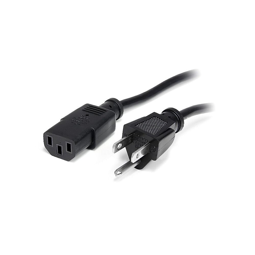 StarTech 14 AWG Computer Power Cord NEMA5 15P to C13 10 Ft