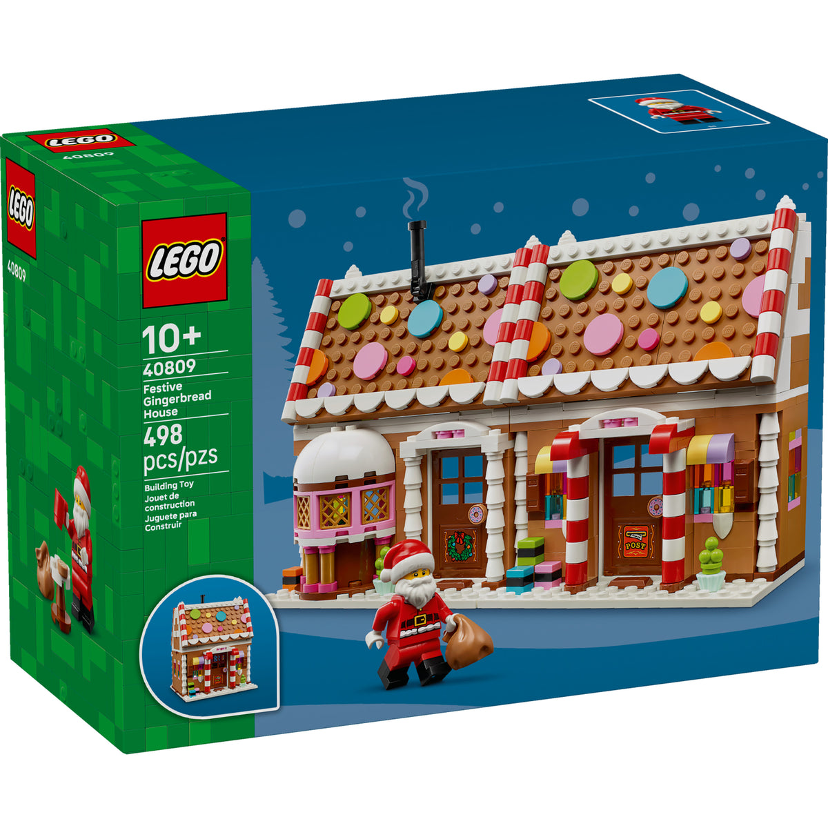LEGO Seasons &amp; Occasions Festive Gingerbread House Building Set
