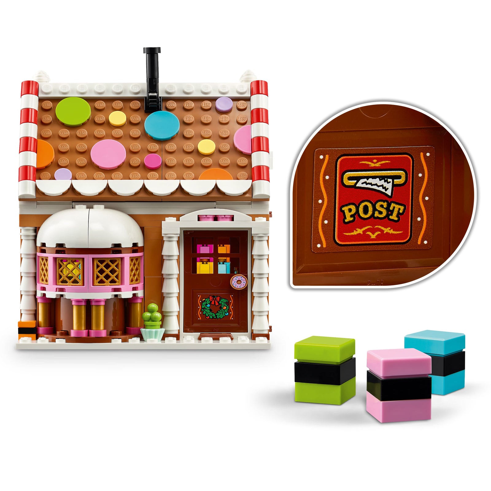 LEGO Seasons & Occasions Festive Gingerbread House Building Set
