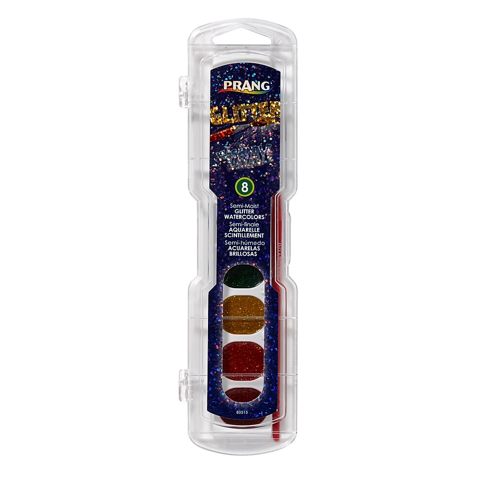 PRANG Washable Glitter Watercolor Paint Set Pack of 5