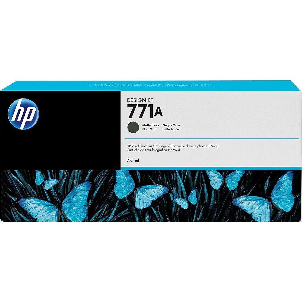 HP DesignJet 771A Matte Black Ink Cartridge