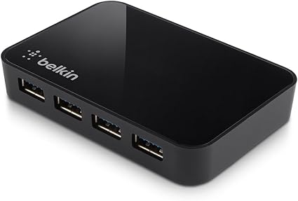 Belkin F4U058TT 4 Port USB 3.0 Hub Black