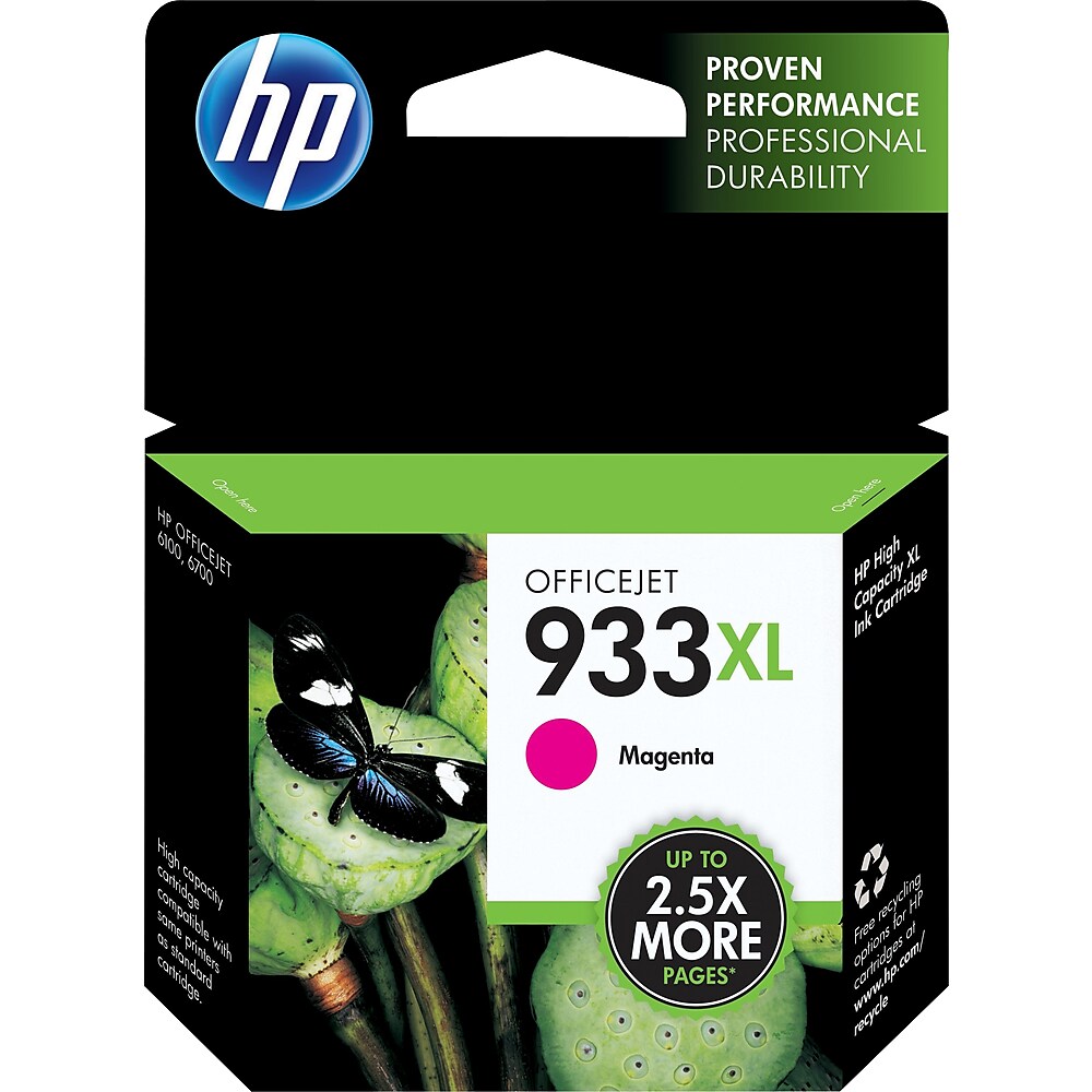 HP 933XL High Yield Original Ink Cartridge Magenta