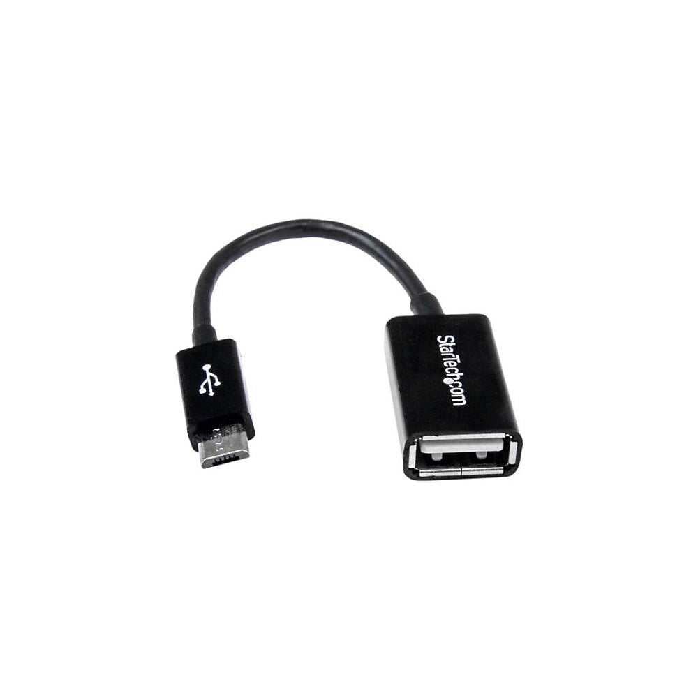 StarTech 5in Micro USB to USB OTG Host Adapter M/F