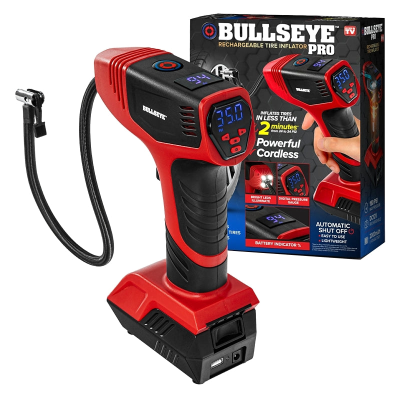 Bullseye 9475 Tire Inflator Black