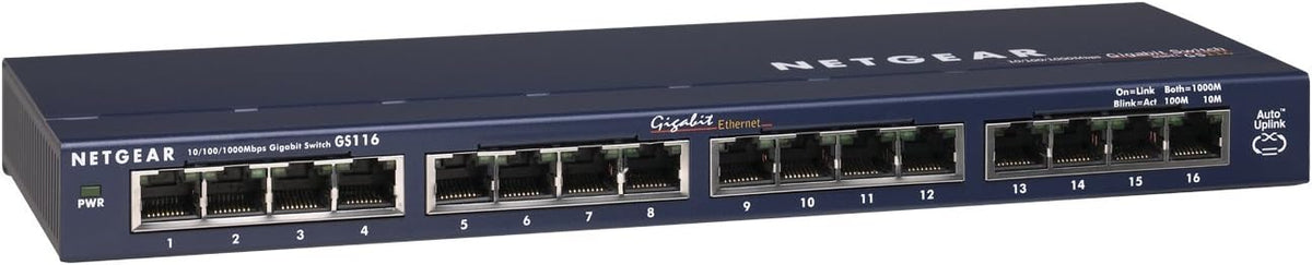 Netgear ProSafe 16-Port Gigabit Desktop Switch