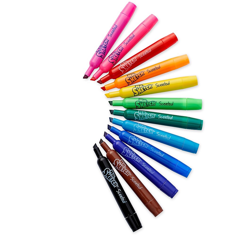 Mr. Sketch Scented Watercolour Markers Chisel Tip
