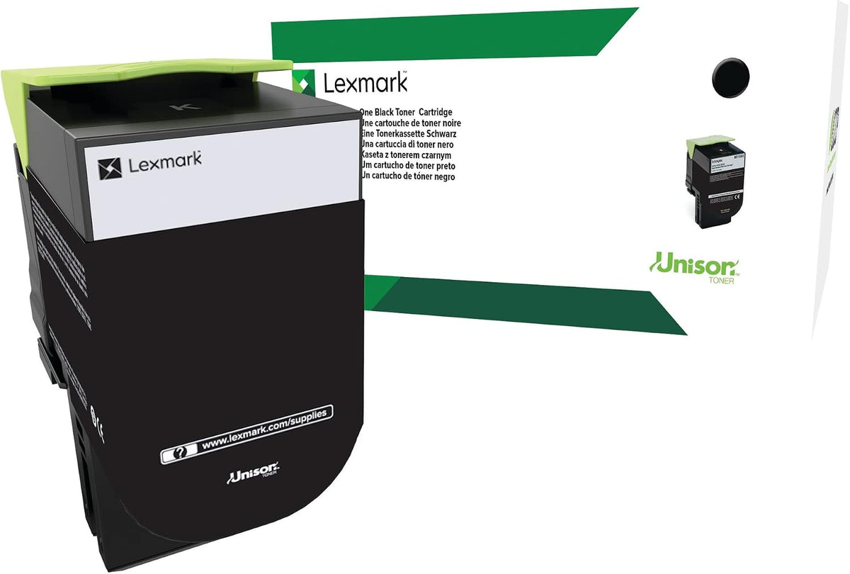 Lexmark Ecotone 71B10K0 Standard Yield Toner Cartridge Black