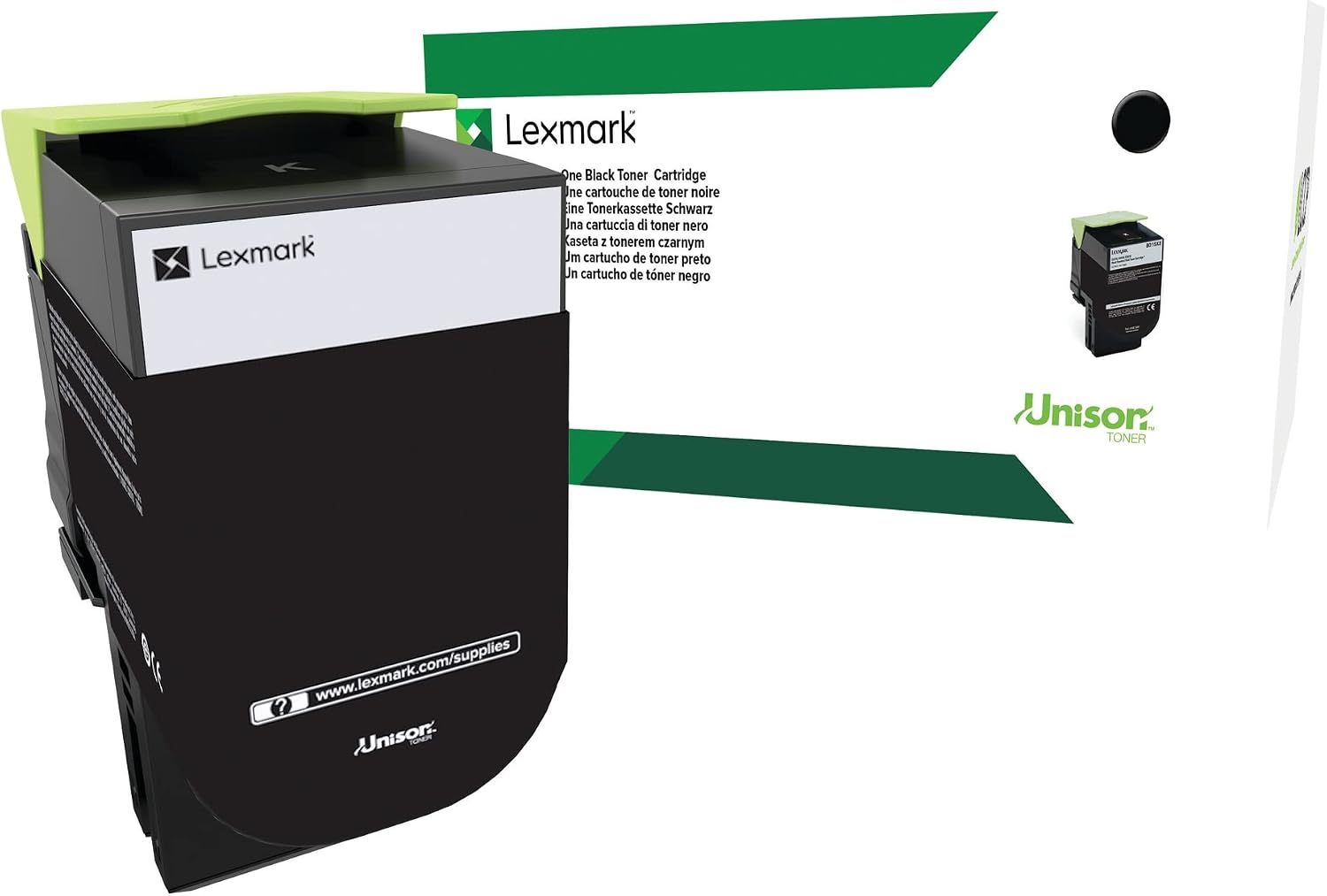 Lexmark Ecotone 71B10K0 Standard Yield Toner Cartridge Black