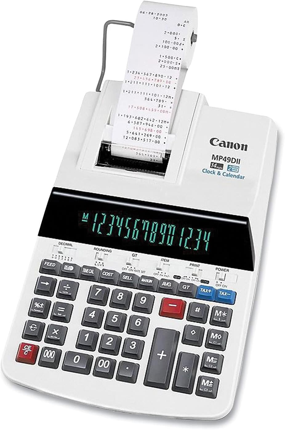 Canon MP49DII Heavy Duty Printing Calculator