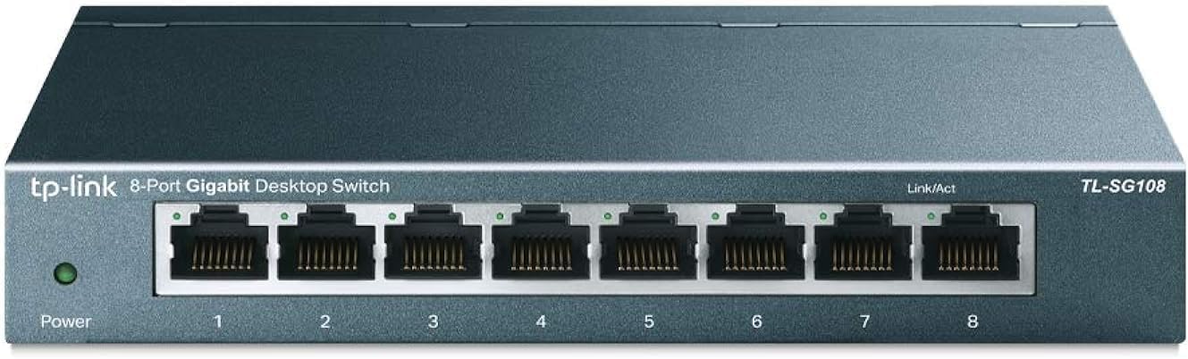 TP-Link TL-SG108 8-Port Desktop Switch