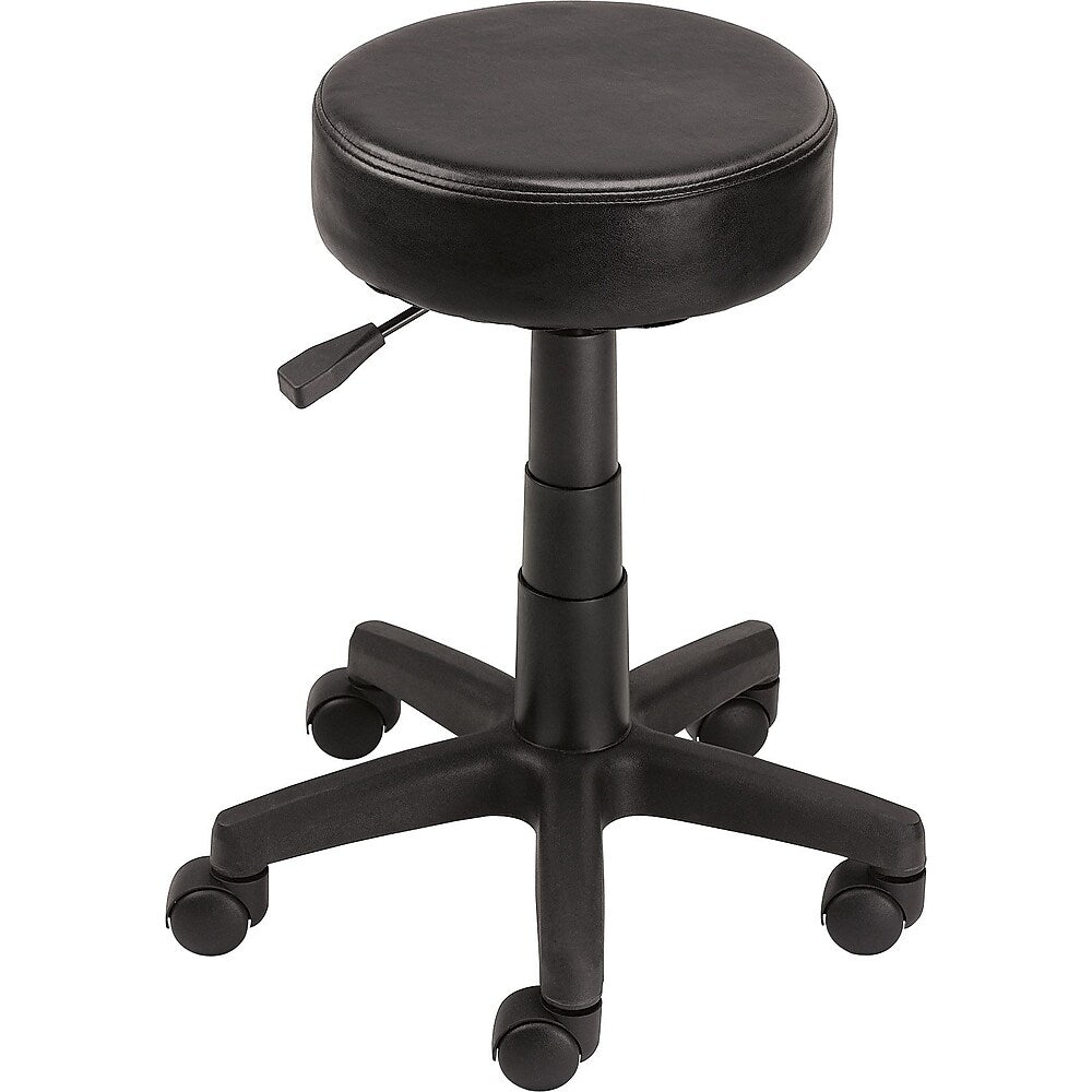 Rolling Stool Black