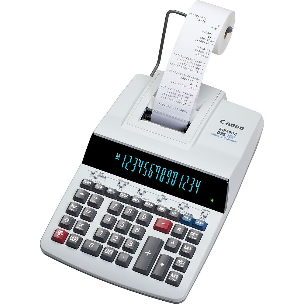 Canon MP49DII Heavy Duty Printing Calculator