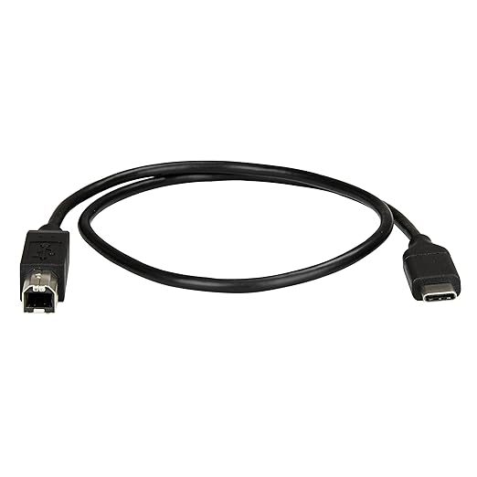 StarTech USB-C to USB-B Printer Cable M/M USB 2.0 0.5 m