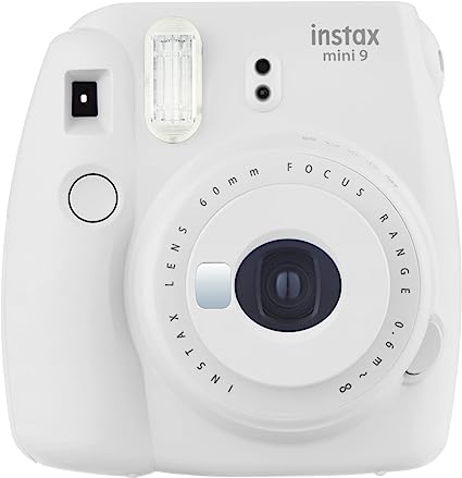 Fujifilm Instax Mini 9 Instant Camera Smoky White